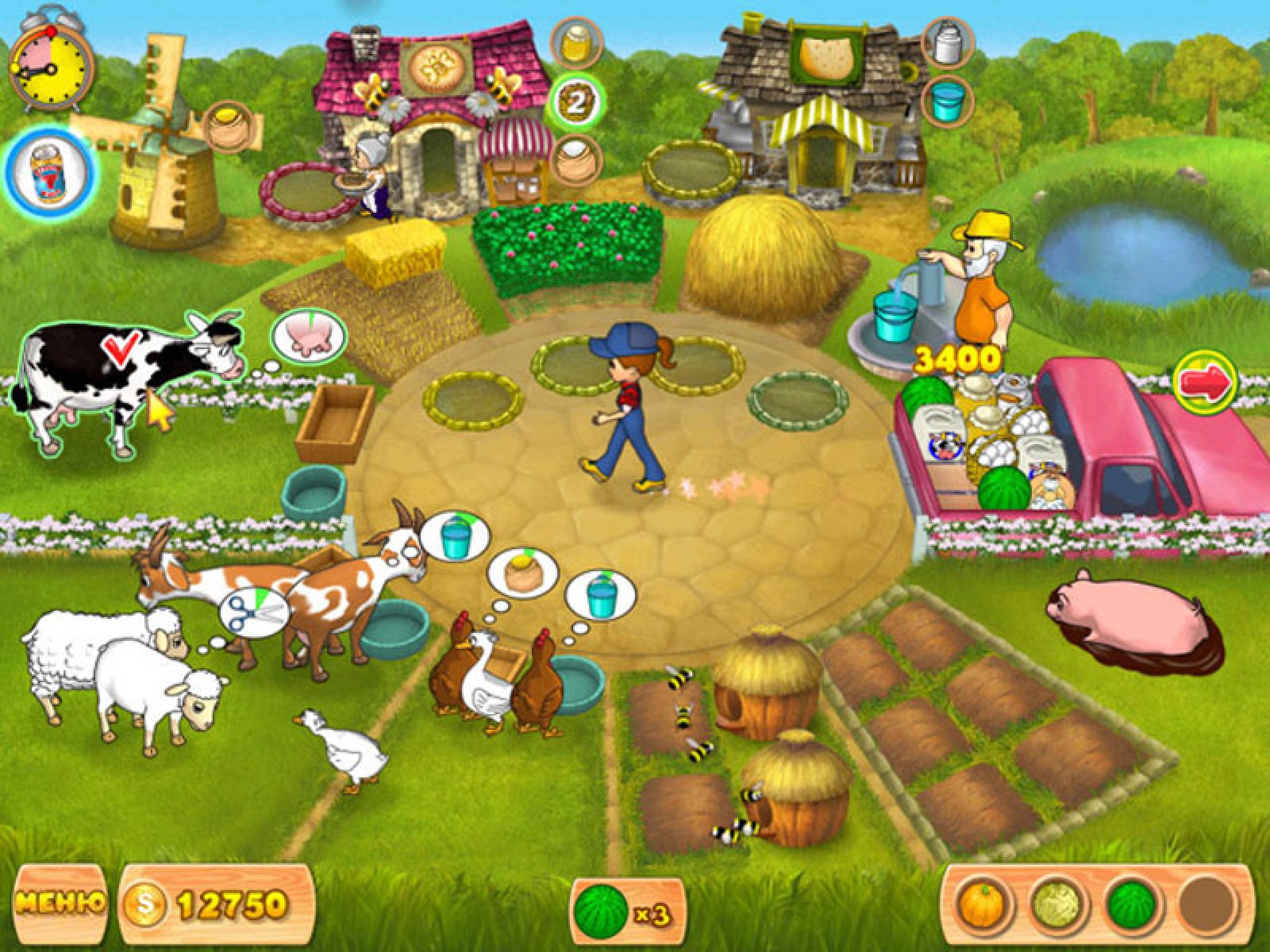 Новая игра ферма бесплатное. Ферма Мания 1. Игра ферма Мания 4. Игра Farm Mania 2. Игра Farm Mania hot vacation.